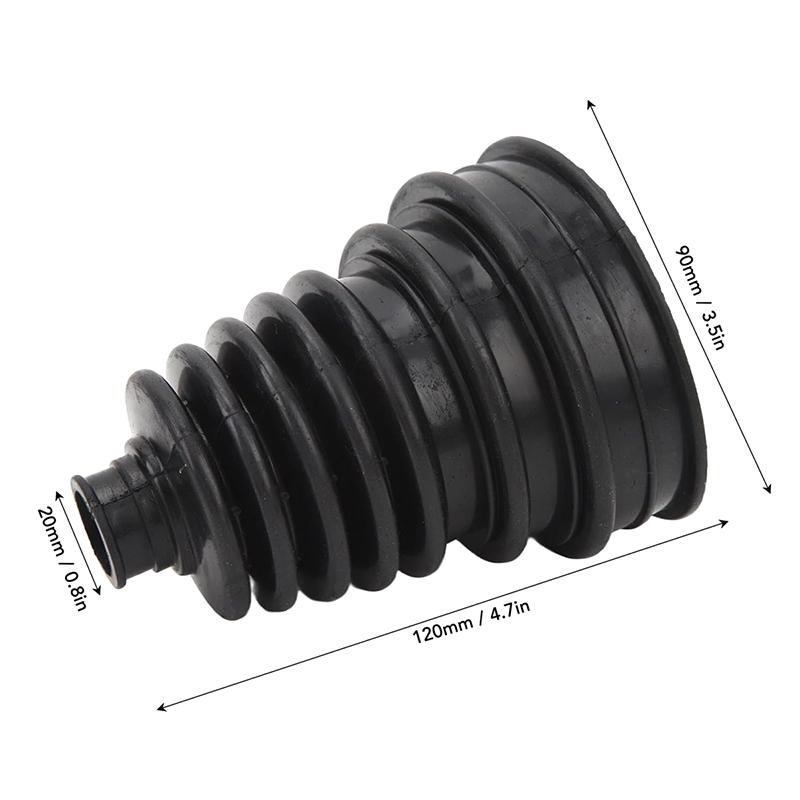 Car Cv Boot Kit Constant-Velocity Dust Cover Joint Constant-Velocity Dust Cover Elasticity Drive Anti-Aging Wear Universal