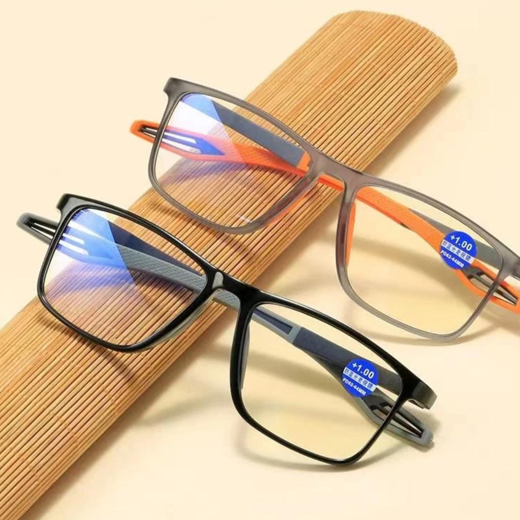 Очки для чтения мужские женские с защитой от синего света спортивные диоптрии от +1.0 до +3.0