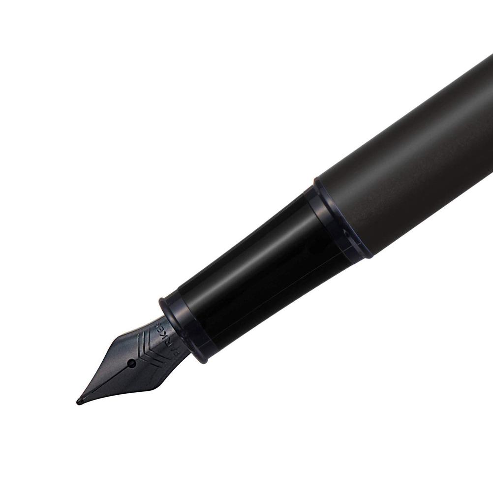 Parker IM Achromatic Collection Fountain Matte BT 21 Officially Imported Pen, Black, 27900,