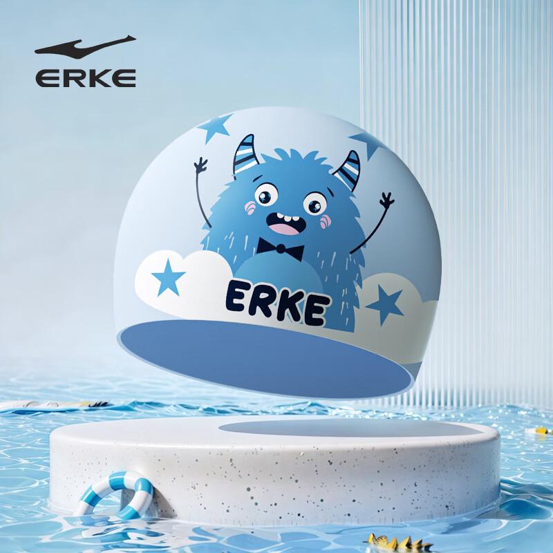 Водонепроницаемая детская шапочка для плавания с мультяшным принтом ERKE
