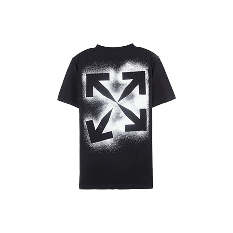 OFF WHITE Футболка с трафаретным логотипом OMAA038E20JER0031001