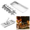 Stainless Steel Ice Cube Trays 18-Slot Ice Cube Mold with Easy Release Handle Removable Ice Maker for Bars Kitchens