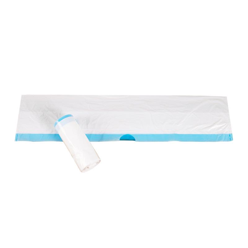 Self-Closing Drawstring Cat Litter Cleaning Bags - Thickened Plastic for Pet Litter Box