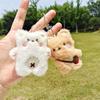 Mini Key Pendant Plush Stuffed Animals Toy Hobbies Bear Shaped Keychain