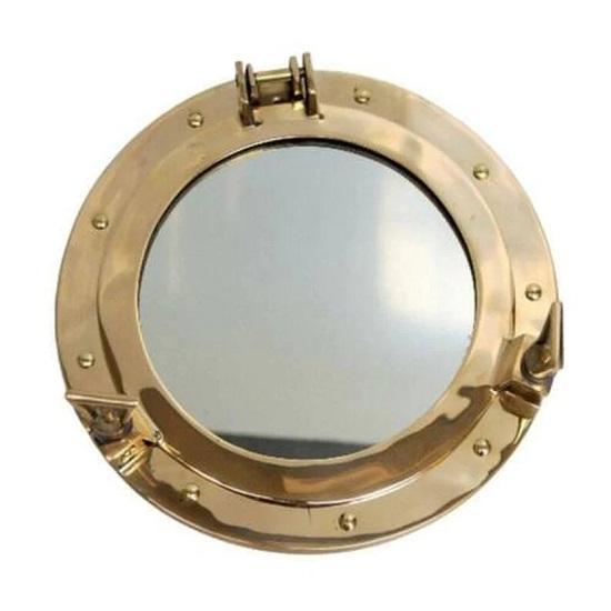 Морской иллюминатор 43,18 см Корабельный иллюминатор Морской иллюминатор Лодочный иллюминатор Лодочный иллюминатор Темно-синий декор комнаты Декор корабля Настенный декор лодки Декор корабля