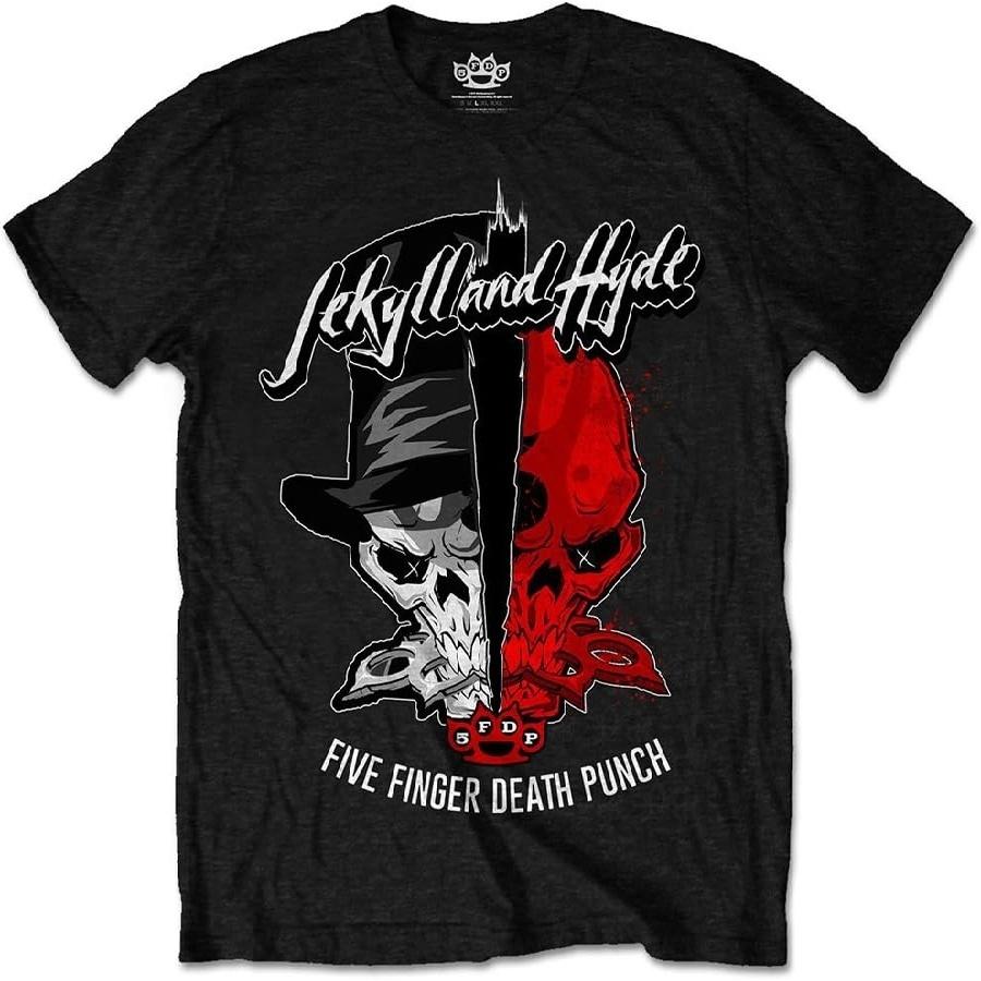 Мужская футболка Five Finger Death Punch Jekyll & Hyde X-Large Черная