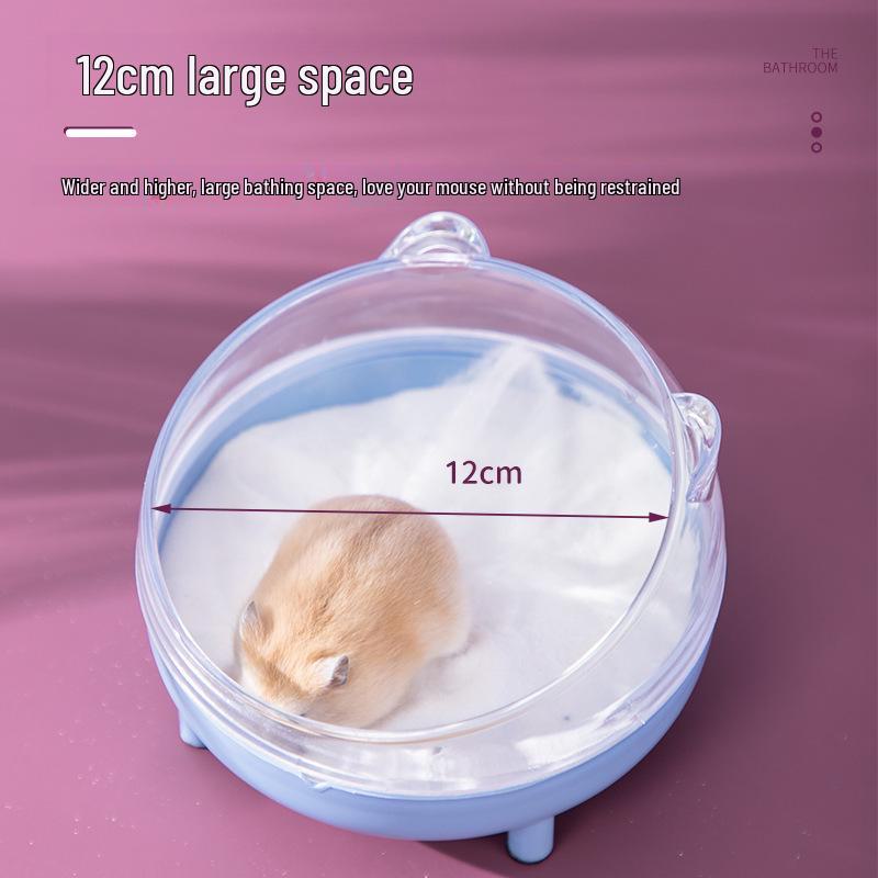 Golden Bear Ванная комната двойного назначения для хомяков: Ванна с песком и унитаз с песком Anti-Splash