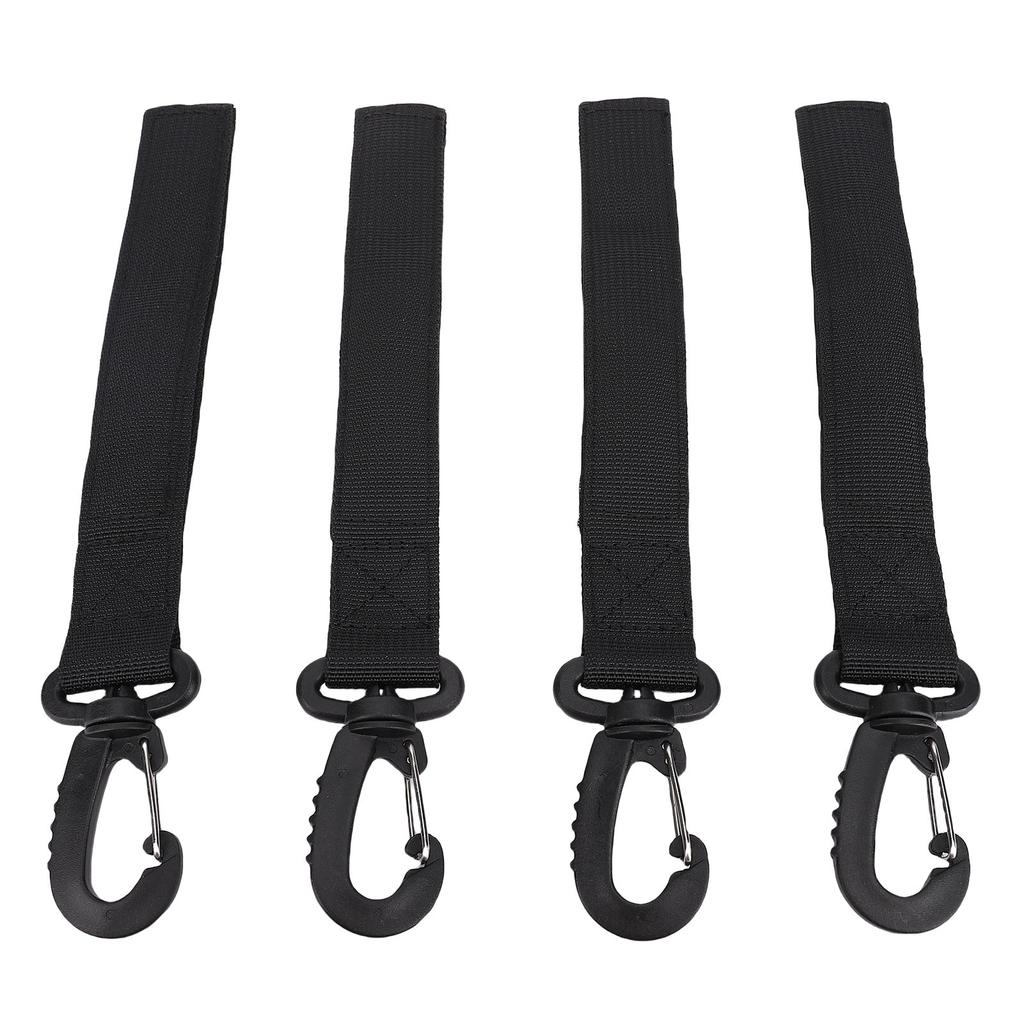 4PCS Kayak Paddle Straps Universal ?Fabric Fastener Tape? Boat Paddle Keepers with Buckles for Hard Inflatable Boat Paddle