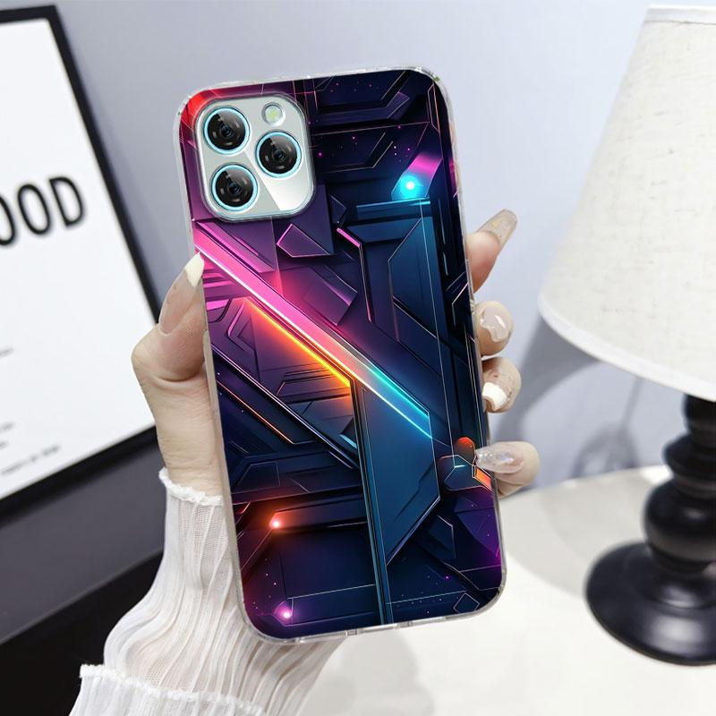 For Blackview A95 A100 A200 Pro A85 Case Protective Cover For Blackview A80S Marble Clear Soft Silicone Phone Case Cat Fundas