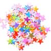 500Pcs 15mm Mixed AB Star Patches Glitter Clothing Applique for Craft/Clothes DIY Scrapbooking Accessories