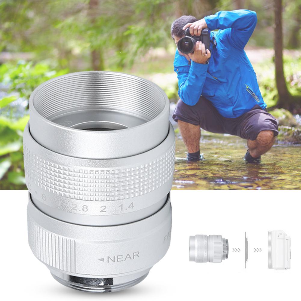 Optical Glass 25mm f1.4 MC Multilayer Film Coating Manual Aperture CCTV Camera Lens for Mirrorless Cameras