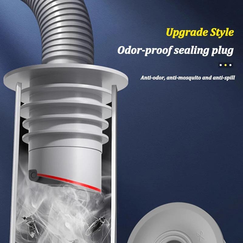 Силиконовый уплотнитель для канализации в ванной комнате, уплотнитель для кухонной раковины, заглушка для канализационной трубы, уплотнитель для стиральной машины, препятствующий появлению запаха, соединитель для слива в полу