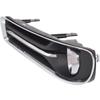 For 2011-2014 Chrysler 300 Black+Chrome Fog Light Trim Front Left 68127947AB 1Pc