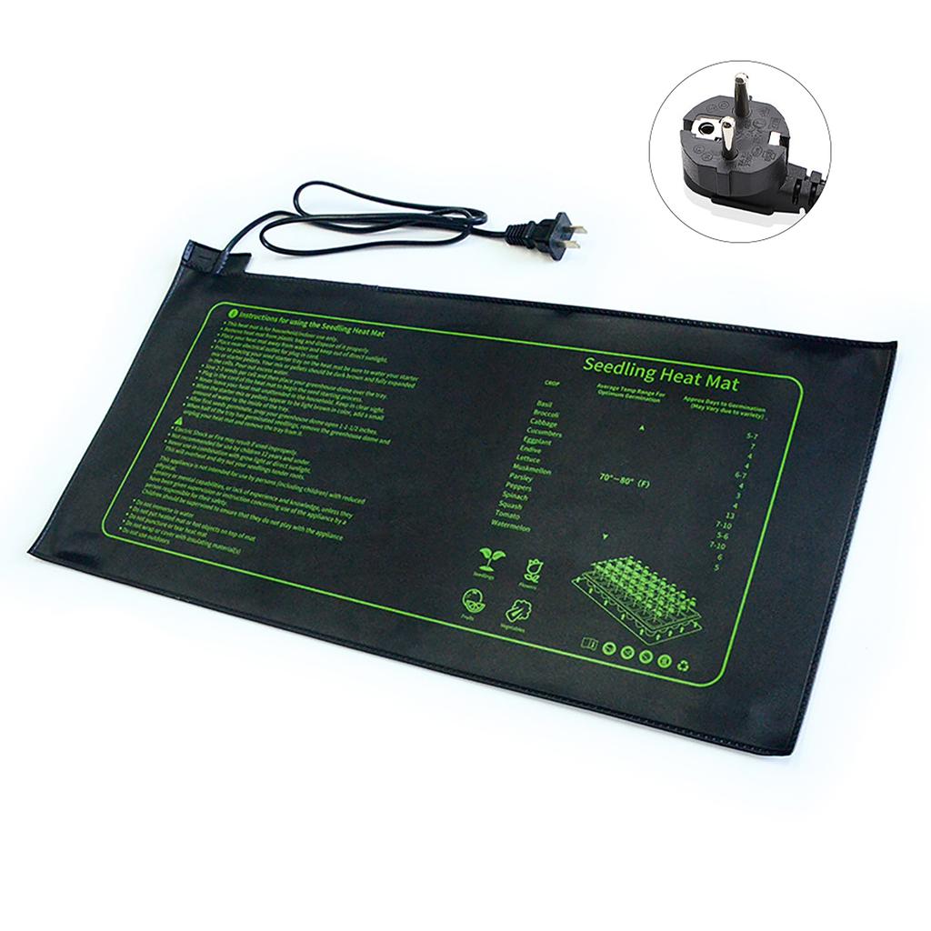 Seedling Heat Mat for Seed Starting 10'' x 21'' Plant Heating Pad for Indoor Plants Germination, Gardening, Hydroponic