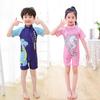 European and American Cartoon Kids' Quick-Dry One-Piece Swimsuit for Boys and Girls