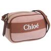 Back Ladies Shoulder Bag Corduroy Pink C20273 454 Chloe KIDS Adults Also OK [Chloe] [Item]