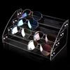 Многослойный органайзер для ювелирных изделий, акриловая подставка, полка для лака для ногтей, стойка для очков, дисплей, солнцезащитные очки, женская коробка для хранения