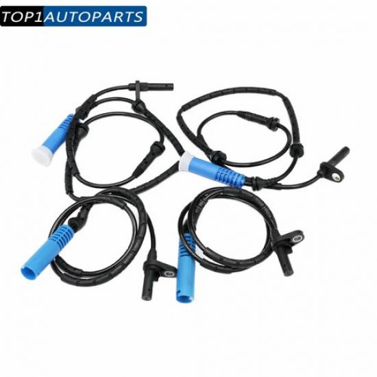 Set of 4 ABS Wheel Speed Sensor Fits BMW X3 2004-2010 2.5L 3.0L 34523420331