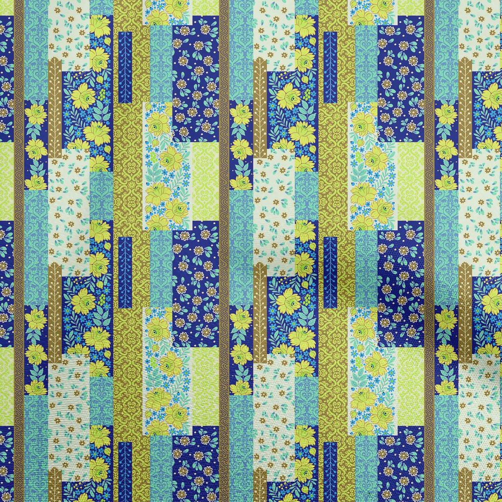 oneOone Cotton Flex Fuschia Pink2 Fabric Floral Sewing Craft Projects Fabric Prints By Yard 40 Inch