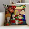 Funny AAmerican DadS Cushion Cover Breathable and skinfriendly linen pillowcase square removable and washable cushion