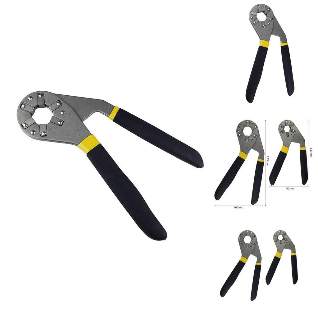 Вневременной дизайн 6"/8" Разводной ключ Для Всех Болтов И Труб С Шестигранной Рукояткой