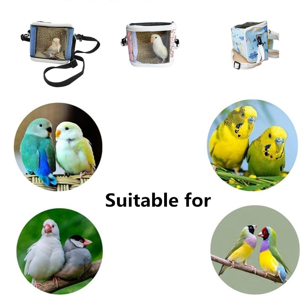 Супер портативная клетка для домашних животных, переноска для птиц, попугаев, дорожная сумка, дышащая, легкая, хомяк, белка для мелких животных, аксессуары для домашних животных