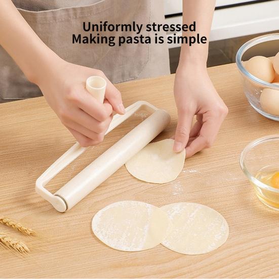 Удобная ручка, скалка для теста, контакт с пищевыми продуктами, отличная портативная палочка для прессования теста, скалка для пиццы