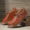 Новые мягкие мужские лоферы, кожаная повседневная обувь без шнуровки для мужчин, мокасины, большие размеры 39-48, кроссовки на плоской подошве, мужские дизайнерские мужские туфли ручной работы
