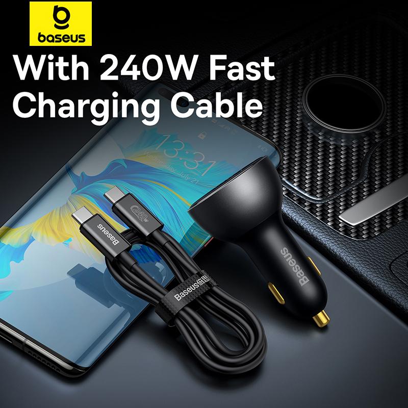 Автомобильное зарядное устройство Baseus, 140 Ватт