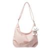 New Tote Bag Large Capacity Trend Summer Simple Solid Color Shoulder Bag Commuter Student Class Fashion Messenger Bag