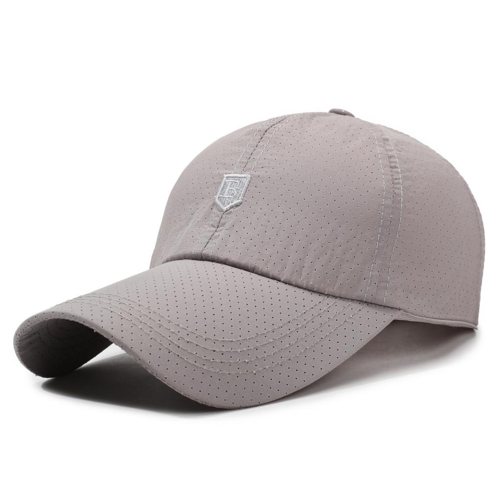 B Вышивка Буква Бейсболка Утка Хлопок Регулируемая Солнцезащитная Шляпа Защита