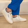 Reebok Club C 85 Vintage Chalk Vector Темно-синие кроссовки унисекс Белый алебастр GX3683