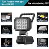 Portable LED Working Lamp 15 Beads Outdoor Flashlight New LED Working Light  Camping