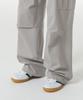 MUSINSA STANDARD WOMAN Women'S Wide Cargo Pants [Light Grey]