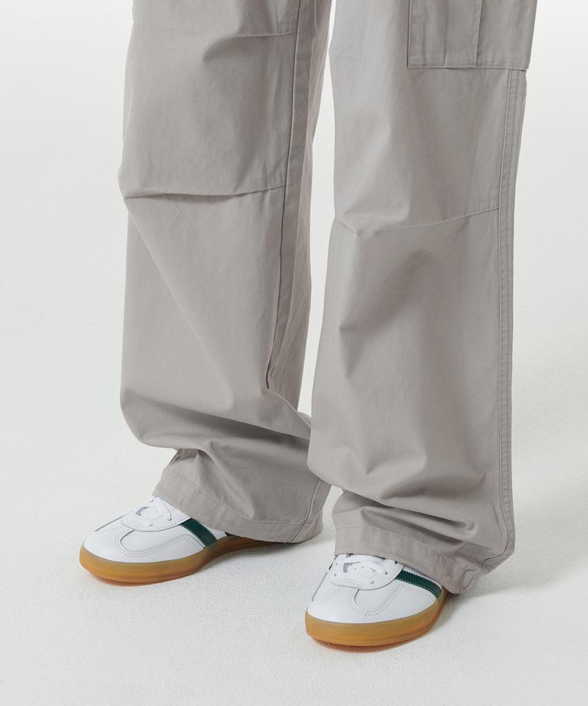 MUSINSA STANDARD WOMAN Women'S Wide Cargo Pants [Light Grey]