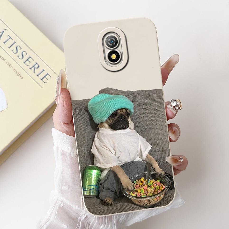 For Itel A16 / Itel A16 Plus Phone Cases Cover Flowe Rabbit Panda Avocado Soft Silicone Protective Bumper itela16 a16+ a16plus