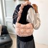 Niche Cloud Bag Crossbody Bag for Women  New Puff Folded Down Bag Underarm Bag Lightweight Dumpling Bag