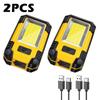 LED Work Lights Rechargeable Magnetic Light Portable Camping Lantern Worklight For Car Repairing 3600mah Power Bank FlashLight