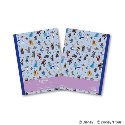 Nakabayashi Disney 100th Anniversary Swing Logical Notebook Semi-B5/A-lined/30 Sheets Disney/Music 4-Book Pack NCB511A-4P