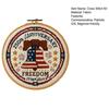 Liberty Bell Cross Stitch US 250th Anniversary Cross Stitch Kit Patriotic Cross Stitch DIY Kit Fabric Threads Needle