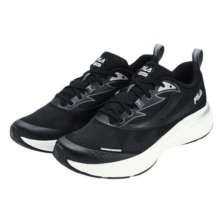 New FILA NUVOLE Low Top Running Shoes Men's Black A12M321118FBK