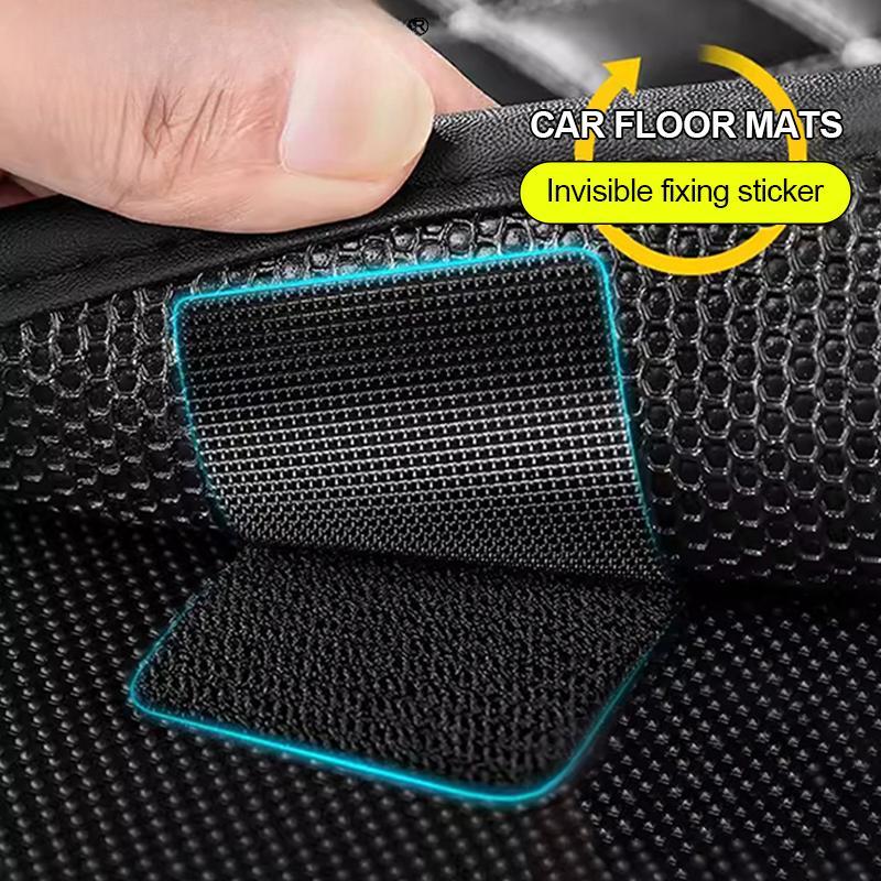 Наклейки для крепления автомобильных ковриков Универсальные самоклеящиеся застежки Автомобильные коврики Зажимы для липкой ленты для