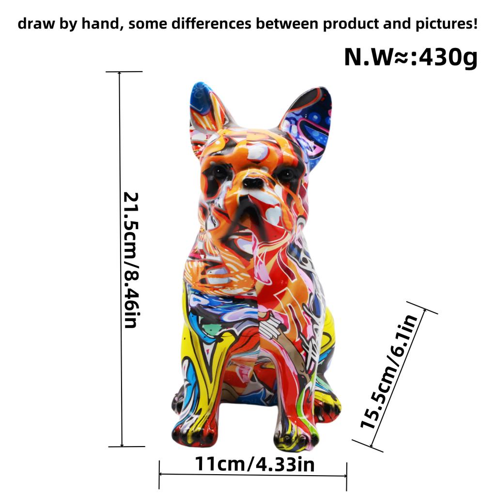 Крупногабаритная собака, украшение для гостиной, для дома, для собак, высококачественное украшение для рабочего стола, изделия из смолы