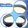 12 Pieces Agility Rings Exercise Speed Circle Multipurpose Footwork Balance Drills Jumping Hoops