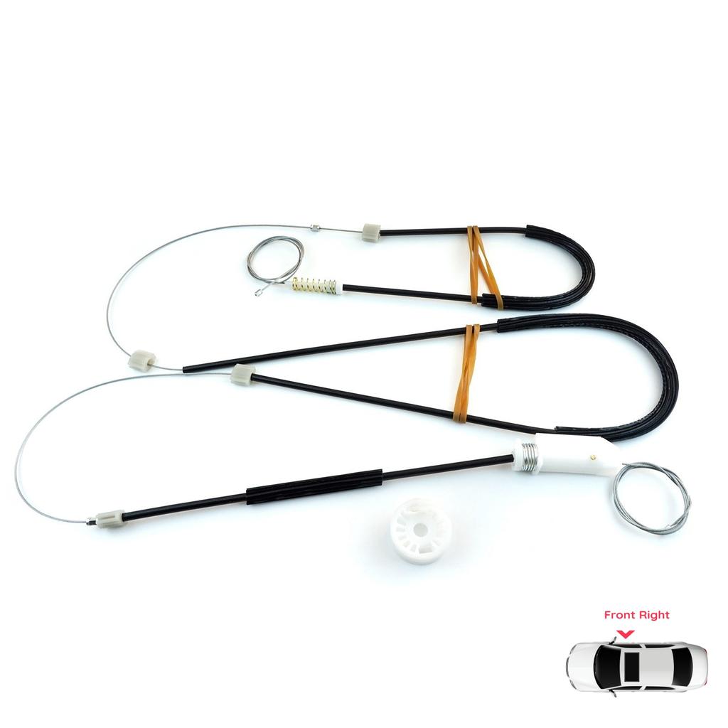 EWR5382 Power Window Regulator Repair Set Right Door for Renault Megane MK3 CC EZ0/1 2010-2015 2-Door 807200015R