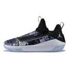 Air Jordan Jumpman Hustle PF Темно-бордовые Мужские Кроссовки Фиолетовый Белый Черный AQ0394-500