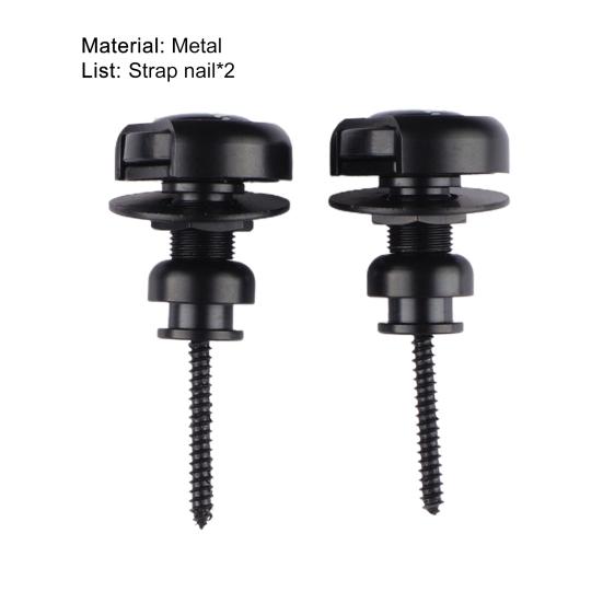 2 шт./компл. Замок для гитарного ремня с быстрой фиксацией, легко устанавливается, компактный металлический замок для гитарного ремня