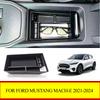 For Ford Mustang Mach-E 2021-2024 Car Armrest Storage Box Central Console Tray Holder Container Organizer Accessories