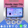 Android Carplay автомобильное радио для Honda Jazz City 2004-2007 мультимедийный проигрыватель головное устройство стерео GPS навигация BT WIFI 2+32 ГБ