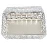 Light Luxury Paper Towel Storage Box Shiny Cube Paper Dispenser  Living Room